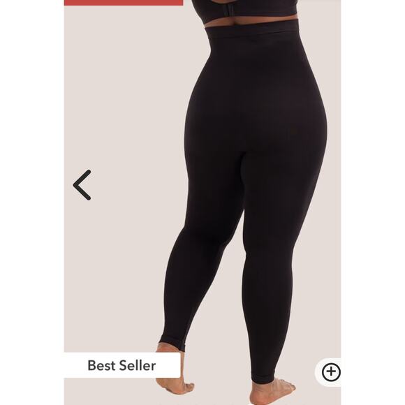 Empetua Women's Size 4XL High Waisted Shaping Leggings Shapewear Brand New - Picture 2 of 9